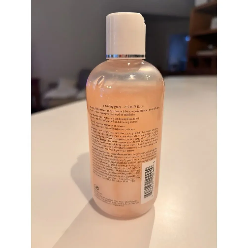 Philosophy Amazing Grace Shampoo Bath Shower Gel Clean Cleanse 8 oz